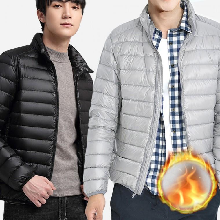 겨울 작업복 남자 가벼운 숏패딩 이너 경량 점퍼