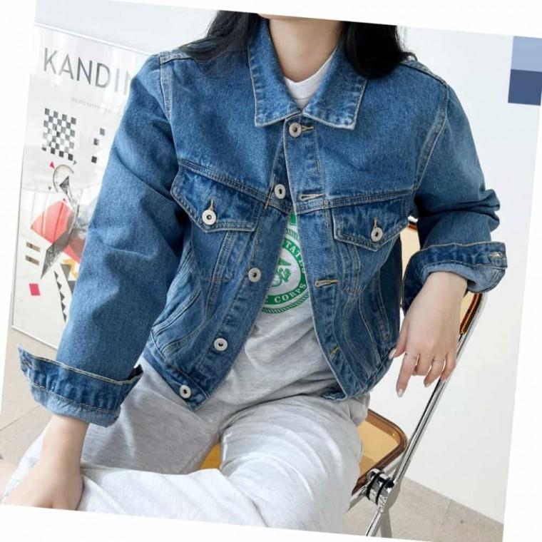 여자 데님 청자켓 데님자켓코디 여성청자켓 여자청자켓