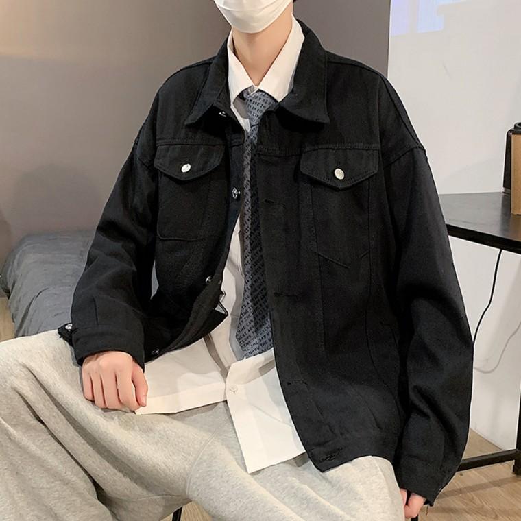 데님 숏자켓 캐주얼 트러커 오버핏 데님 재킷 봄잠바
