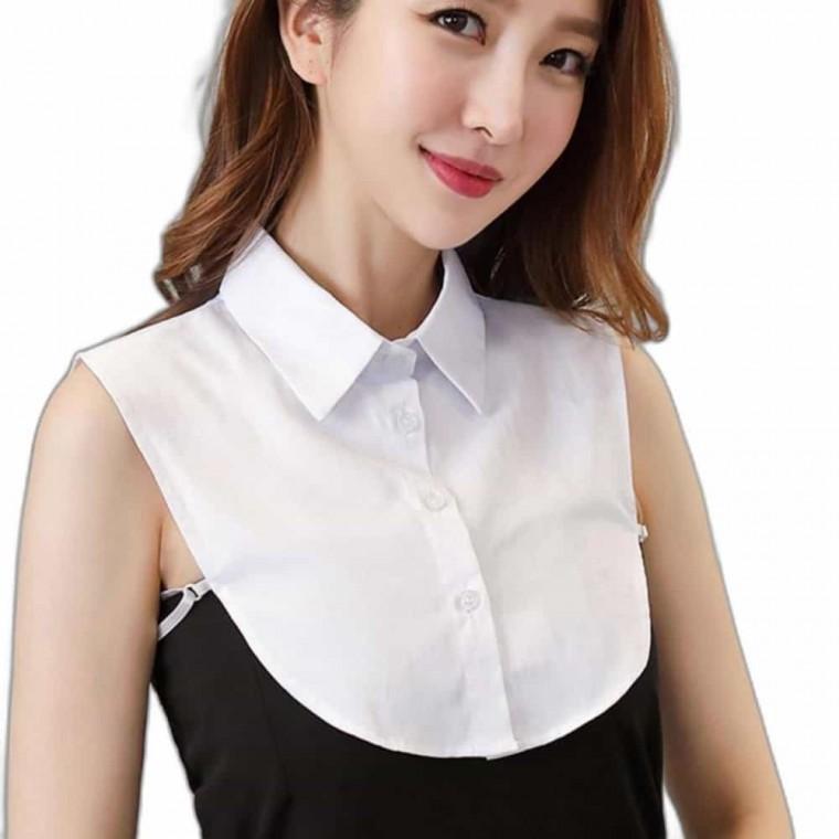 셔츠 카라 레이어드카라 페이크카라넥 여성넥카라 페이크셔츠 니트카라 페이크넥카라 옷카라 여성카라 상의