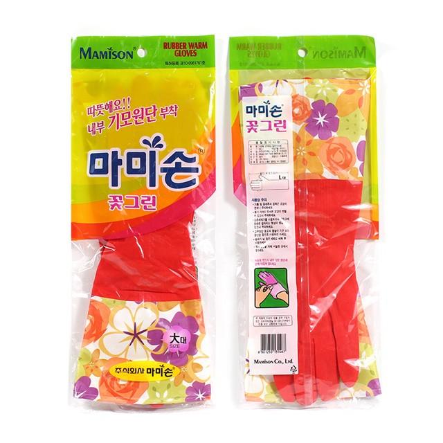 마미손 기모고무장갑 프리사이즈
