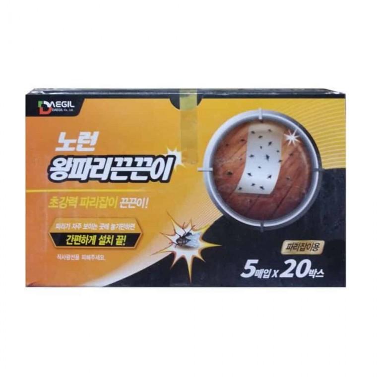 노런 왕파리끈끈이 5매 벌레퇴치기 모기찍찍이 모기끈끈이 날벌레퇴치