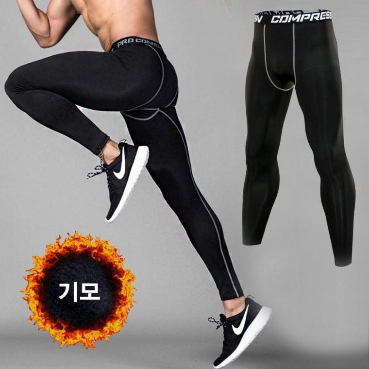 남자 헬스 트레이닝 런닝복 기모 타이즈 레깅스 운동복 세트 남자요 가복 트레이닝복