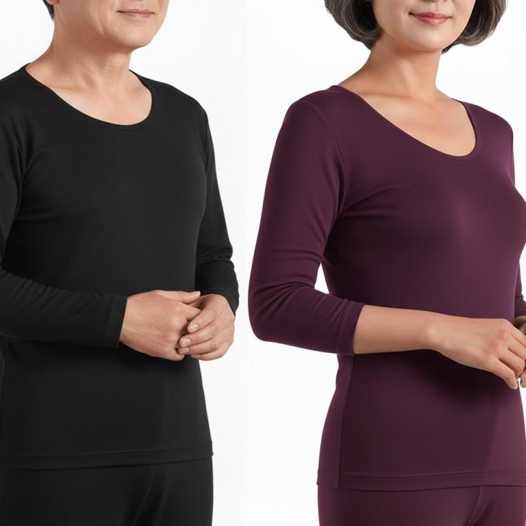 국산 남녀 극세사 기모 상하 내의 내복