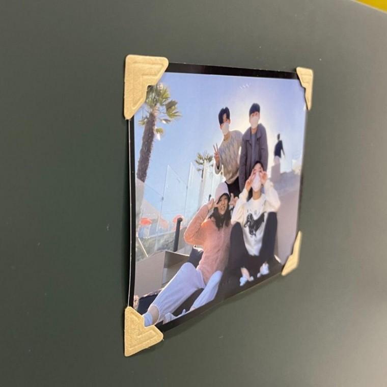 폴꾸 탑꾸 사진 꾸미기 모서리 스티커 크라프트 앨범 코너 폴라로이드