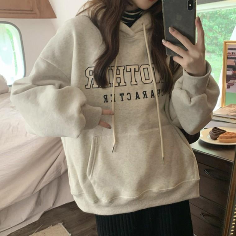 꾸안꾸스탈 후드 기모맨투맨
