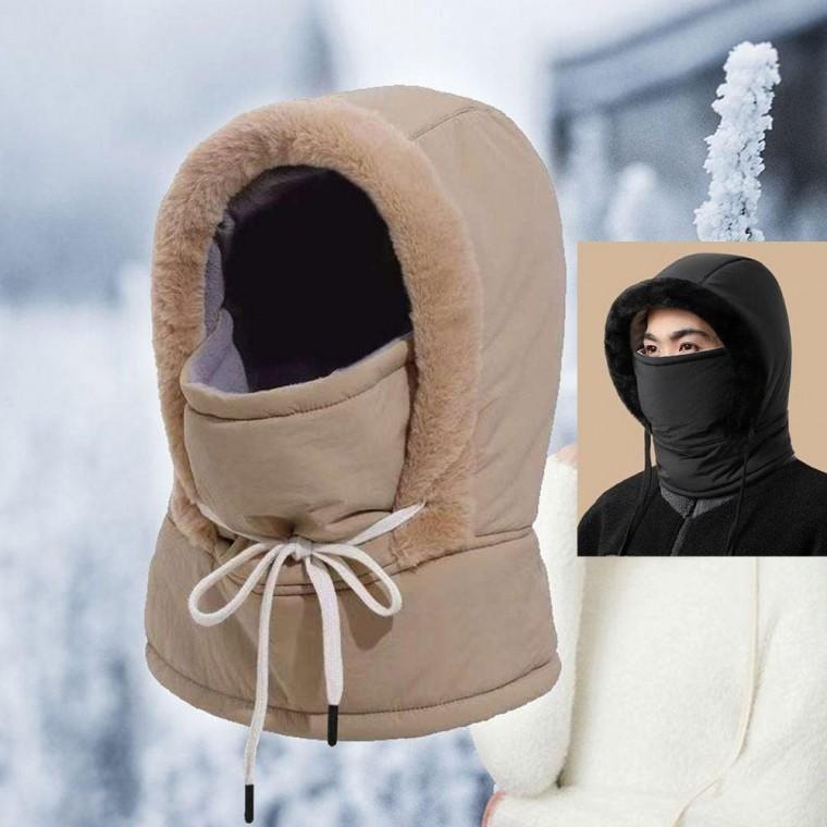 겨울 방한 올인원 패딩 후드넥 워머 혹한기용 남녀 공용