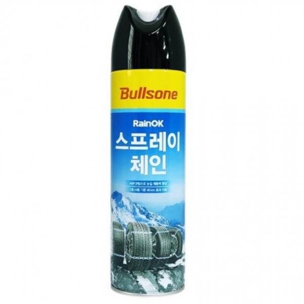겨울철필수품 불스원스프레이체인 레인OK 스프레이 체인 눈길 빙판길
