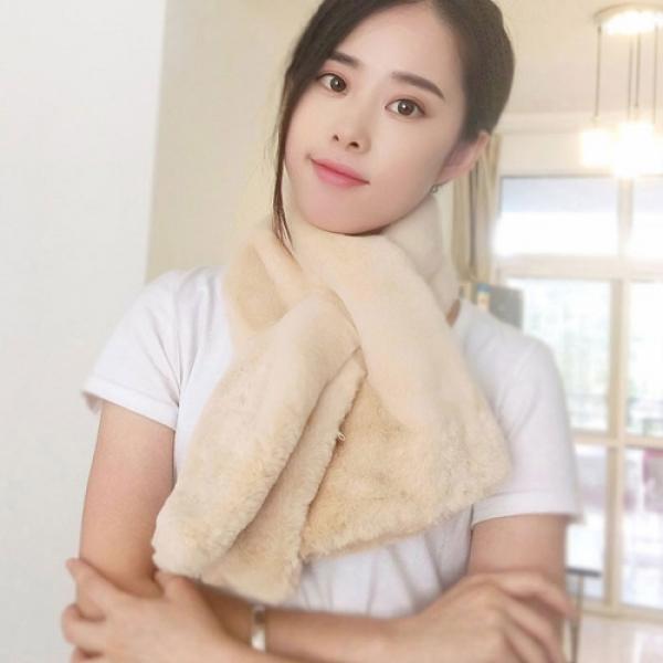겨울 니팅머플러 털목도리 퍼목도리 여성용 아동용 방한용품