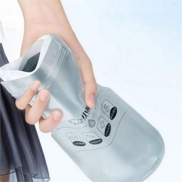 휴대용 소변 봉투 일회용 응고 700ml 파우치형 어린이 캠핑용 대용량 비상용 여행용 흡수성 야외용 차량용