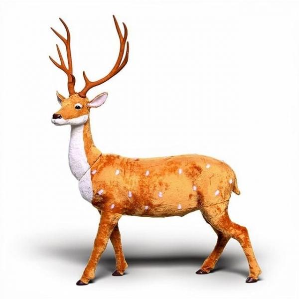 실물감 있는 150cm 사슴 인테리어 소품 크리스마스 장식