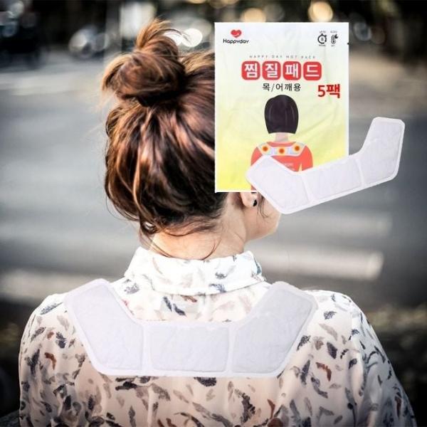 국산 숄더핫팩 붙이는찜질 여행온열 5개입