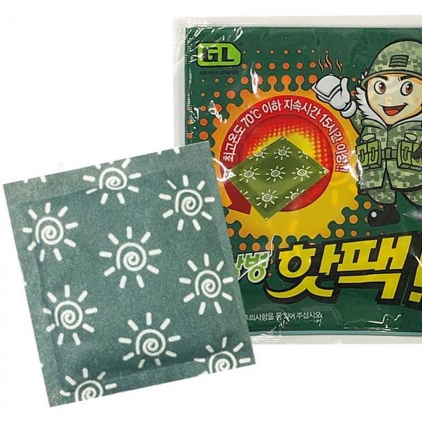 박상병 핫팩(1P)손난로 군용 포켓용 대용량 보온대