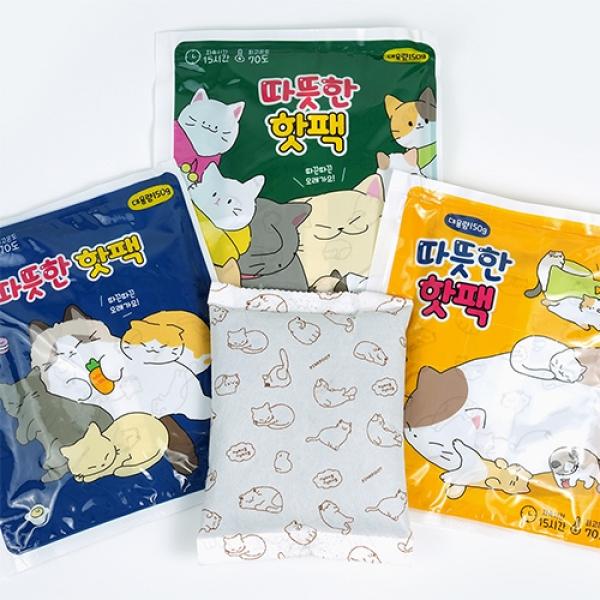 냥냥따뜻한핫팩 10개 천A-1 랜덤발송