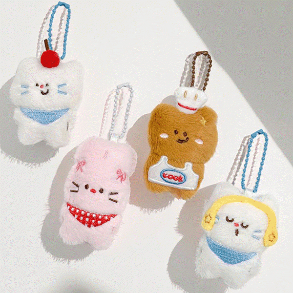 애니멀맛집인형키링 [랜덤]