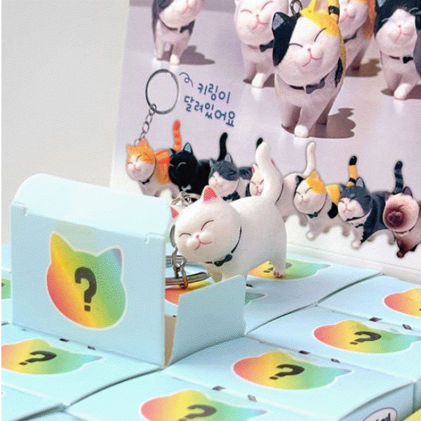 단짝고양이찾기랜덤키링 [랜덤]