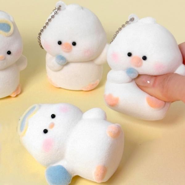 말랑뽀송오리스퀴시키링 [랜덤]