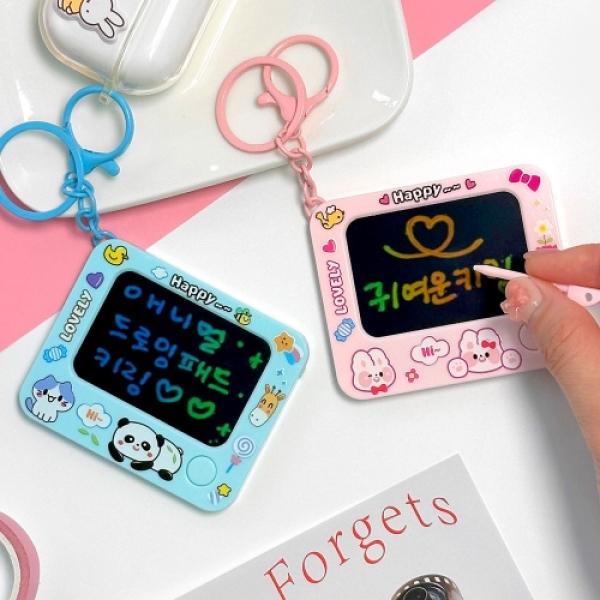 애니멀드로잉패드키링 [랜덤]