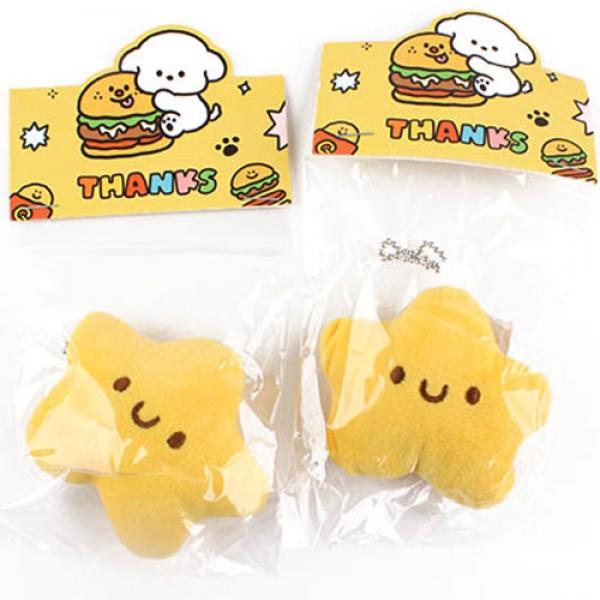 237C] 2000 노랑별 땡스 키링 (12개세트)
