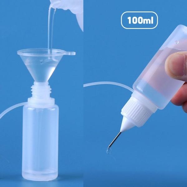 김장 액상 전담 화장품 뾰족 노즐 바늘 공병 100ml