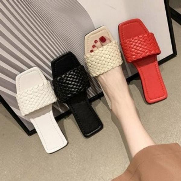 꼬임 여성 슬리퍼 쪼리 샌들 여성 슬리퍼