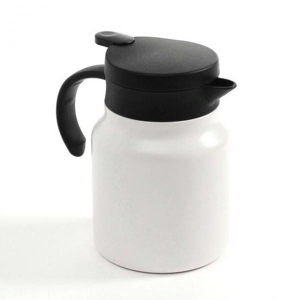 보온 주전자 물병 900ml 화이트 보냉 스텐