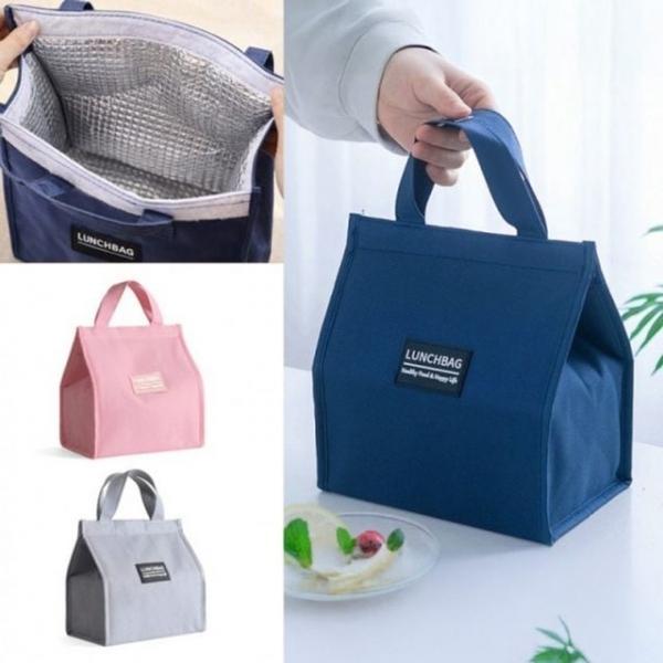 보냉백 도시락가방 보냉백 3컬러 보온백 런치백 다용도 차량용 손잡이