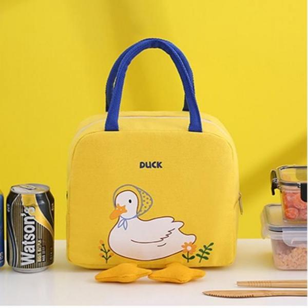 덕덕 오리 보냉백 보온백
