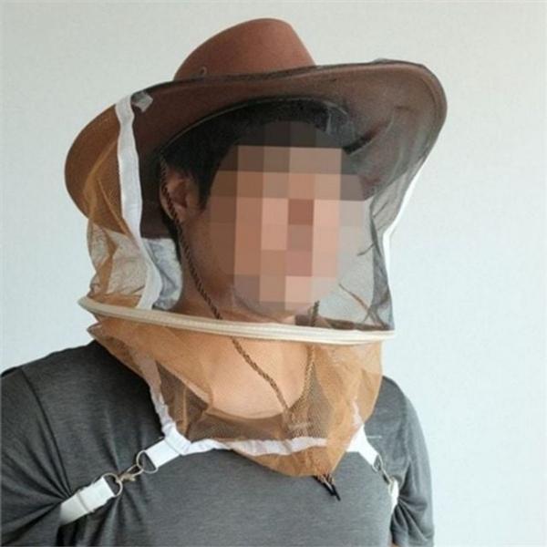 어깨 걸이형 양봉 모자 양봉  제거 모자 농작업용 퇴치용 방충 작업 햇빛 남녀공용 통기성 작업용