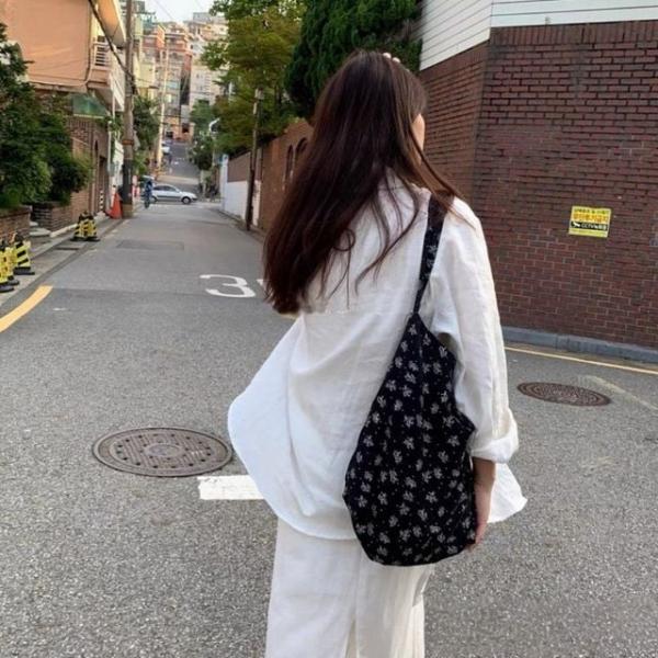 JGR-1010025 플라워  숄더백 에코백 데일리