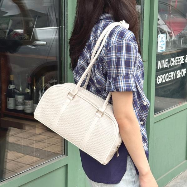 OP_M2377 여성 캐주얼 보스턴 숄더백