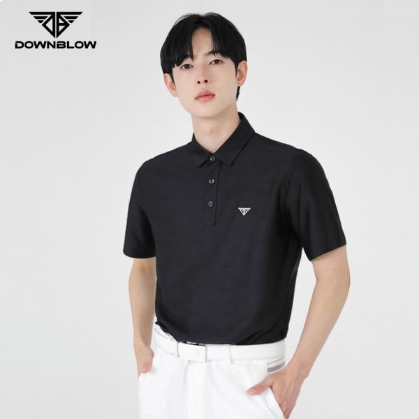 다운블로우-DBSSTBK6501-1M SS남자골프웨어카라반팔티셔츠