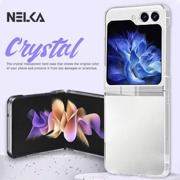 넬카 크리스탈 케이스 [SM-F761/SM-F741] 갤럭시Z플립7FE 5G/갤럭시Z플립6 5G