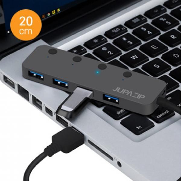 주파집 3.1 GEN1Hub JP-HUB200 USB허브 [20CM]