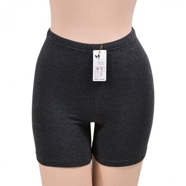 데일리 컬러 부드럽고 따뜻한 보온성 기모 3부 속바지