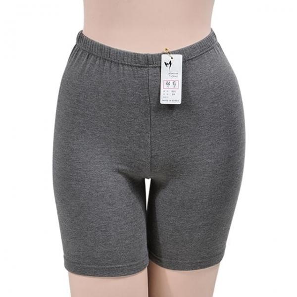 데일리 컬러 부드럽고 따뜻한 보온성 기모 5부 속바지