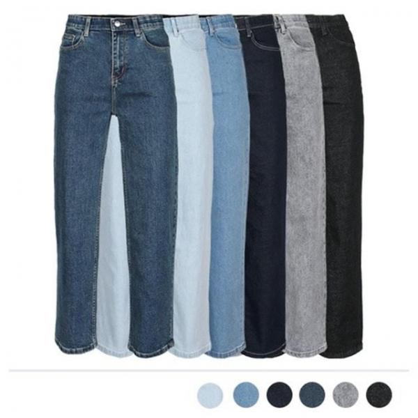 밴딩 루즈핏 면바지 스판 면 배기 배기팬츠 배기바지