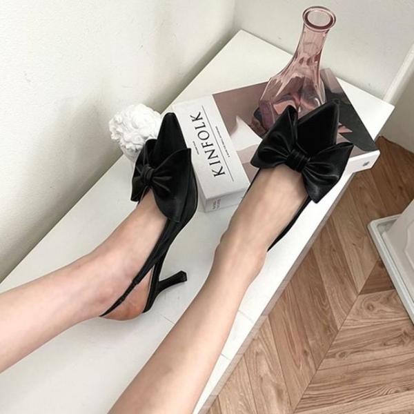 하이힐 펌프스힐 토오픈 여성구두 키높이 미들힐