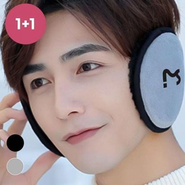1+1 심플 귀마개 얇고 가벼운 골프 겨울 방한 스포츠 털귀마개
