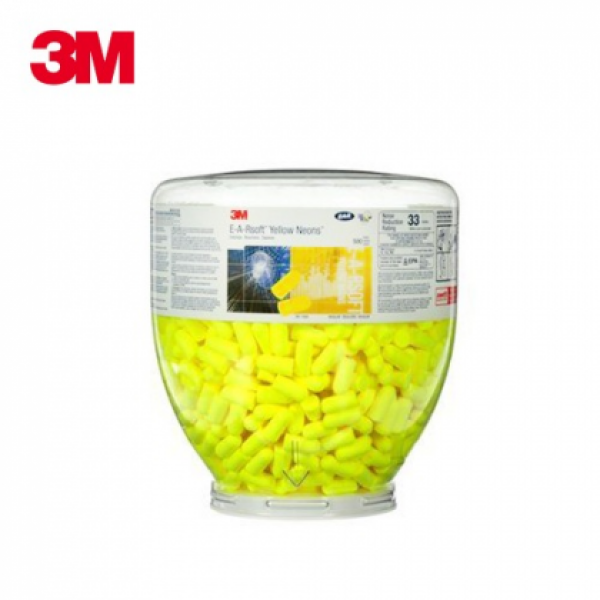 +3M 귀마개 리필통 원터치 리필 EAR SOFT Neon