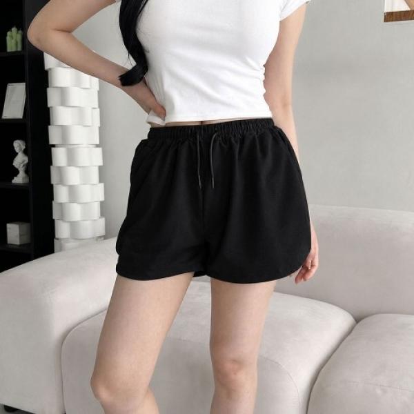 여자 트레이닝 반바지 밴딩 숏팬츠 3color DK-0604