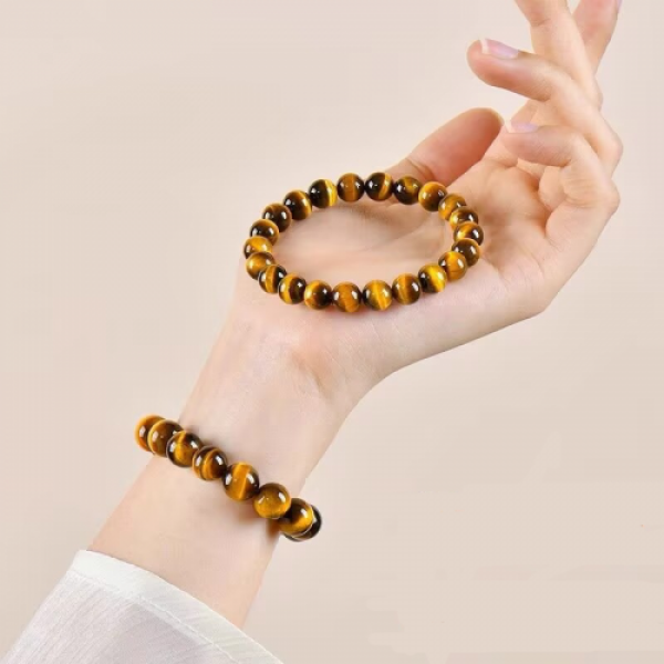 부와 기운을 담은 호안석 팔찌 10mm ASF-0037