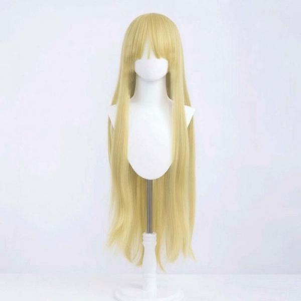 일자앞머리 긴머리 코스프레 통가발 5color LM-0816