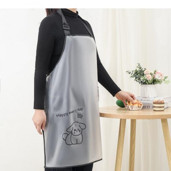 TPU 멀티포켓 방수 주방 앞치마