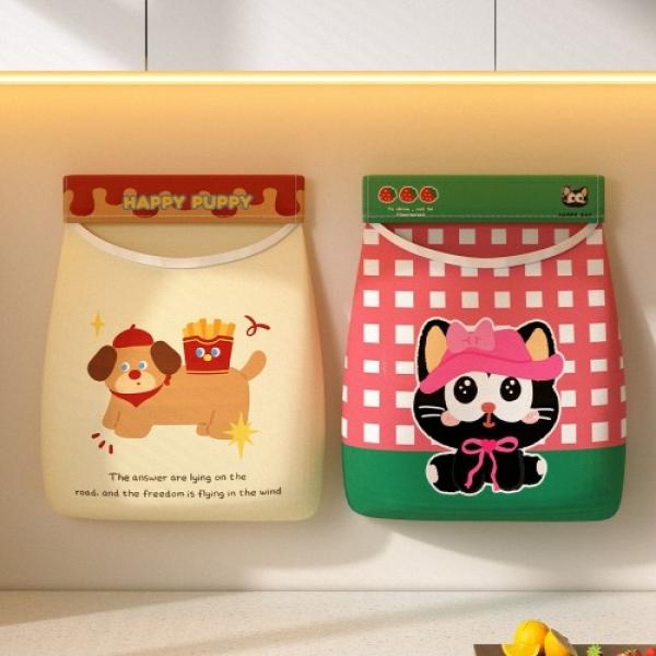 귀여운 대용량 손쉬운 부착 스토리지백